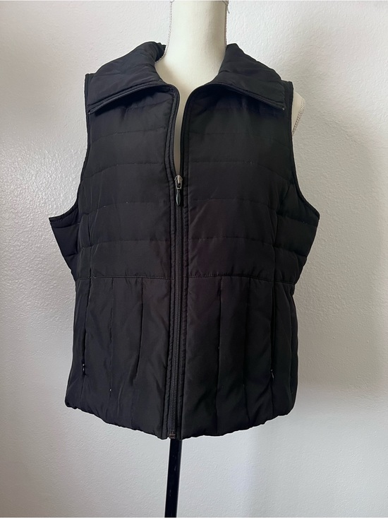 Kenneth Cole Reaction Jackets & Blazers - Kenneth Cole Reaction Black Down Feather Puffer Vest Size XL